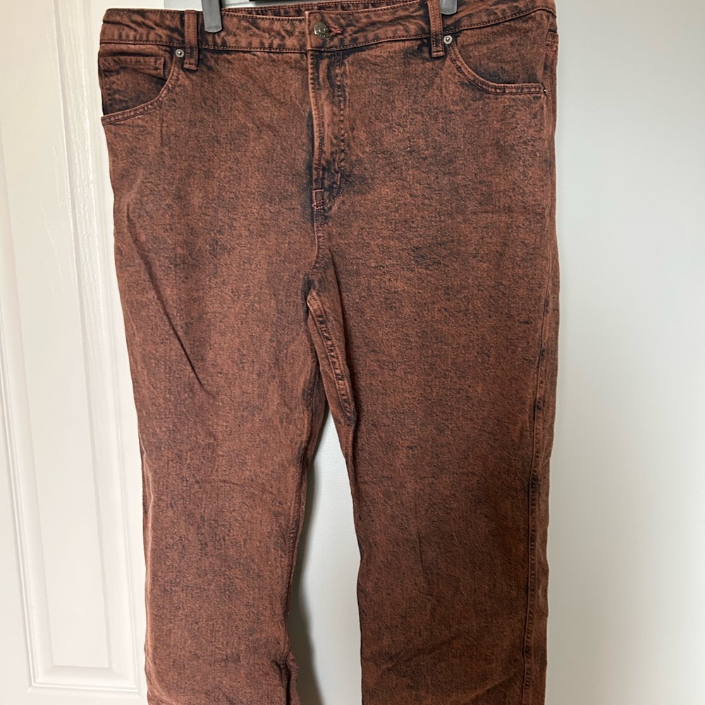 Reitmans Brown Straight Leg Pants